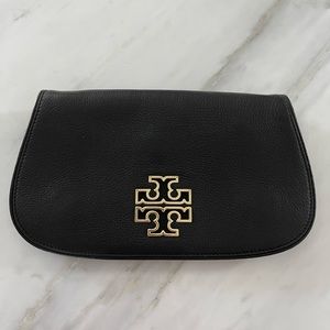 Tory Burch leather clutch